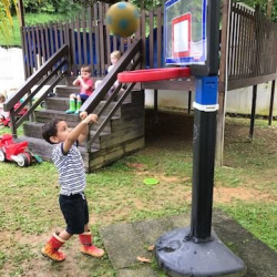 A Basketball Star in the making