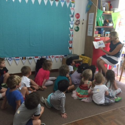 Daniel’s mum was our mystery reader.