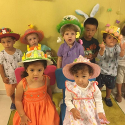 The Fireflies looked amazing in their Easter bonnets!