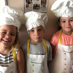 You have to love the way they wear those chef hats!
