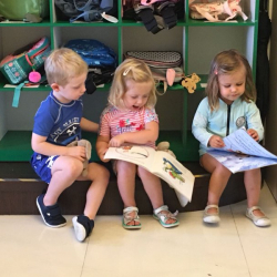 So great to see these little “readers”!