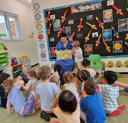 Bingo had an amazing show and tell session sharing about our earth .