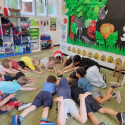 Music and movement + Stretching exercise!