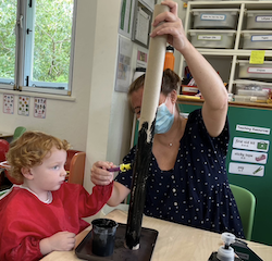 Seb’s extra long rocket!