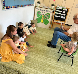 Thank you Stuart, Izzy’s grandad for coming in to be our Mystery Reader!