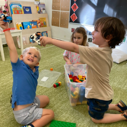 Playtime fun.