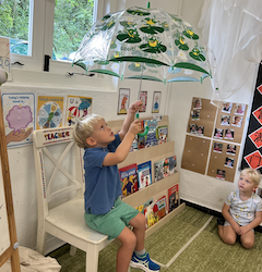 Henry show & tell “U U Umbrella”