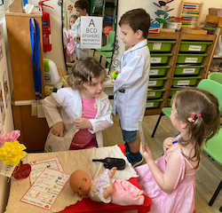 “I’m here for an eye check-up”, Lily shared with Dr Paige