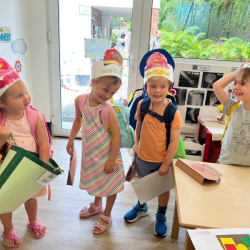 we love our community helper hats!