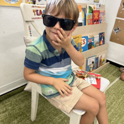 Spencer’s show and tell - G for glasses