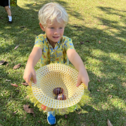 Easter egg hunt.
