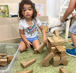 Myla is building a tree house!