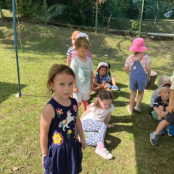 Sports day practice.