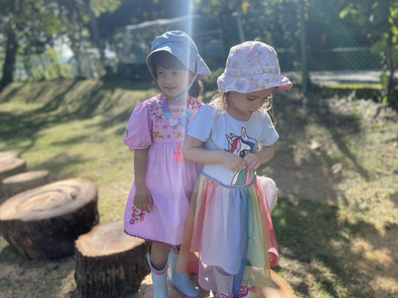 Alara and-Mia going on a hunt.
