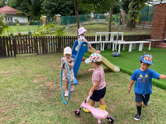 Fireflies enjoying outdoor play