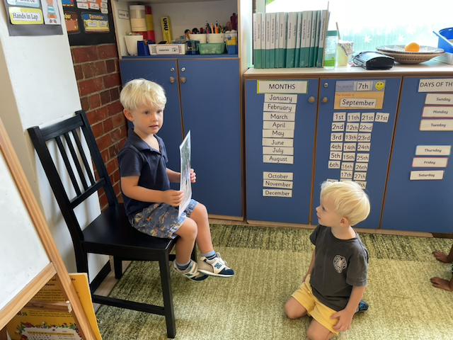 Henry's show and tell