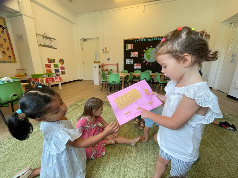 Margot’s show and tell