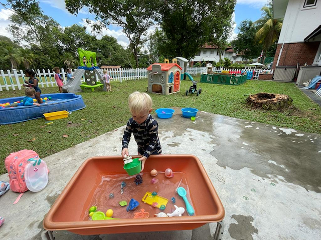 Splash time.