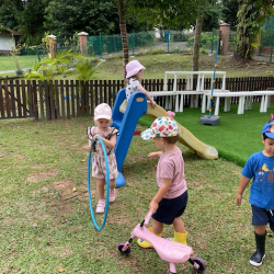 Fireflies enjoying outdoor play