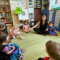 Show & tell circle.