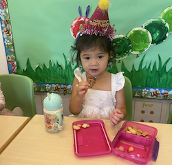 Charlotte’s birthday celebration.