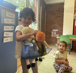 Charlotte’s show and tell today.