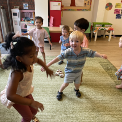 Fireflies enjoying music and movement!