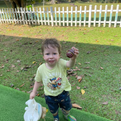George found an Easter Egg!