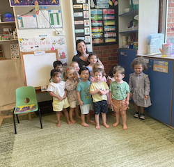 Tessa was our Mystery Reader!! Thank you!! We will miss you and Margot so much!!