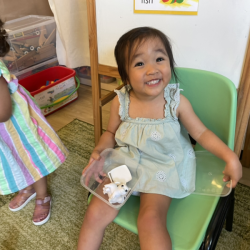 Allie’s show and tell.