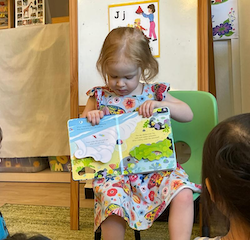 Isabelle’s show and tell.