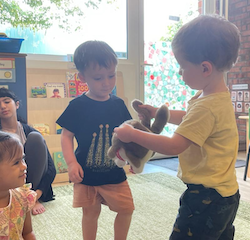 George’s show and tell.