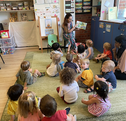 Julie, Skyler’s mum, was our mystery reader.