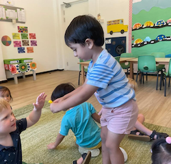 Kathavya’s show and tell.