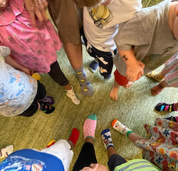 Odd socks! Crazy socks!