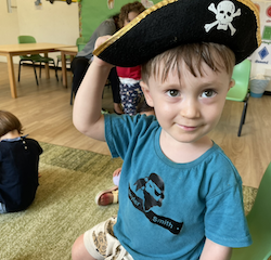 Skyler the magic pirate!