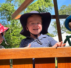 Thomas the happy pirate.
