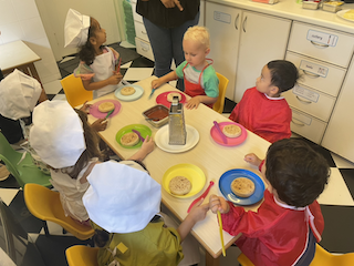 Gourmet chefs at work!