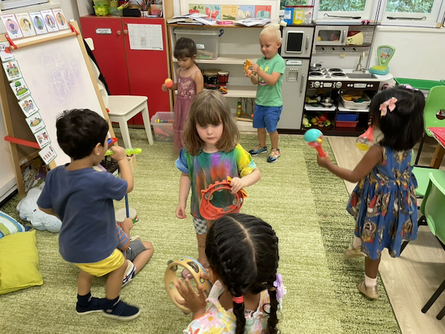 Musical instruments and dancing time!