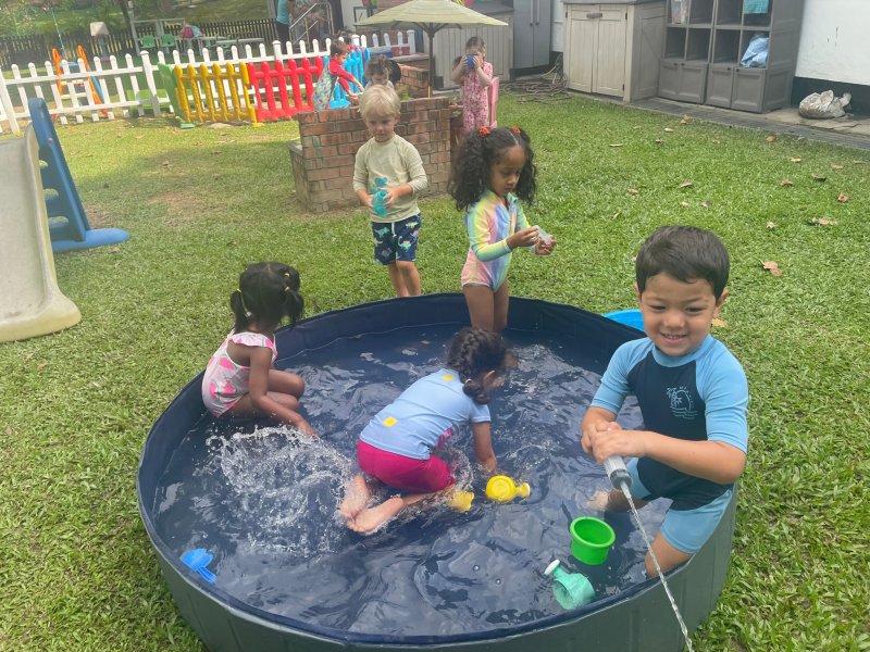 Splash time fun!