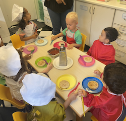Gourmet chefs at work!