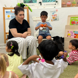 Mateo 's show & tell.