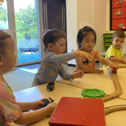 Chug-a-lug-a-lug goes the choo, choo, train!