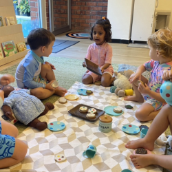 Tea party in the classroom!