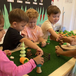 Welcome to the Easter Farm small-world play centre!