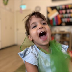 Laleh absolutely loves dancing with scarves!
