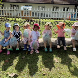 Professional cheerleaders!