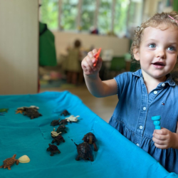 Sienna found a starfish!