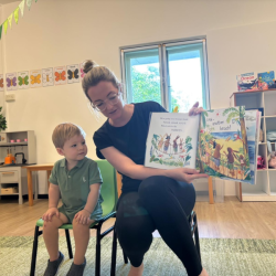 Thank you Kirsty (Finn's mummy) for being our mystery reader!