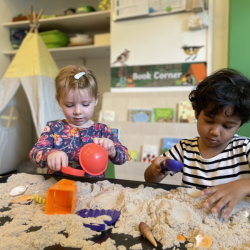 Building sandcastles